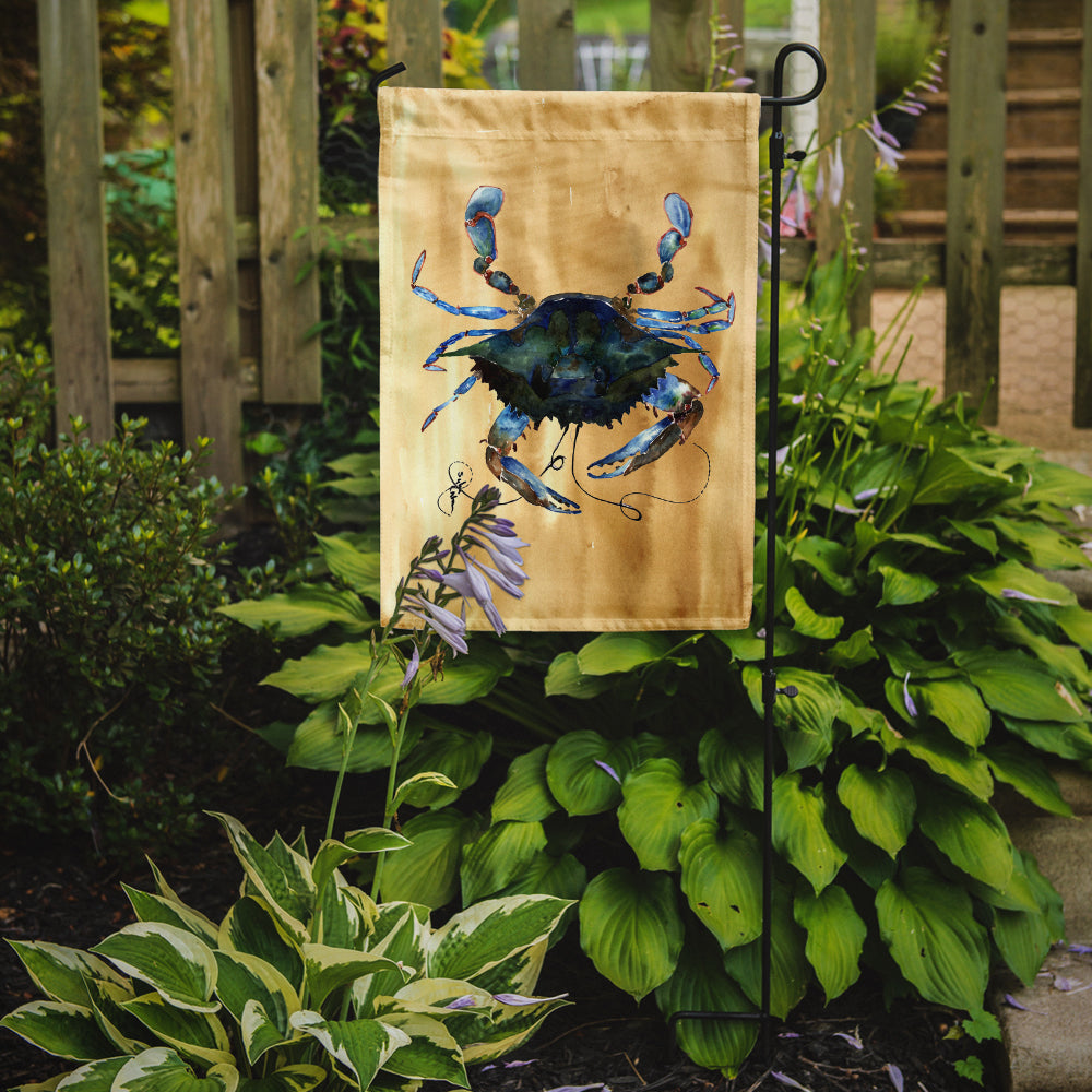 Blue Male Crab Sandy Beach Garden Flag Mailbox Decorative Yard Banner Outside Patio Artwork for Flower Beds, Garden Size, Multicolor