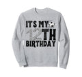 Its My 12Th Birthday Soccer Player Sweatshirt - Custom Art Print Unisex