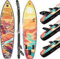 Novelty 11'6" x 35" Extra Wide SUP for Enhanced Stability - Inflatable Stand Up Paddle Board - Premium Paddle Board Kit for Adults & Youth - All Skill Levels - Includes SUP Accessories