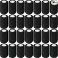 Treela 36 Pcs Self Adherent Bandage 3" X 5 Yard Wrap Breathable Cohesive Bandage Elastic Adhesive Tape for Stretch Athletic Sports Wrist Ankle(Black)