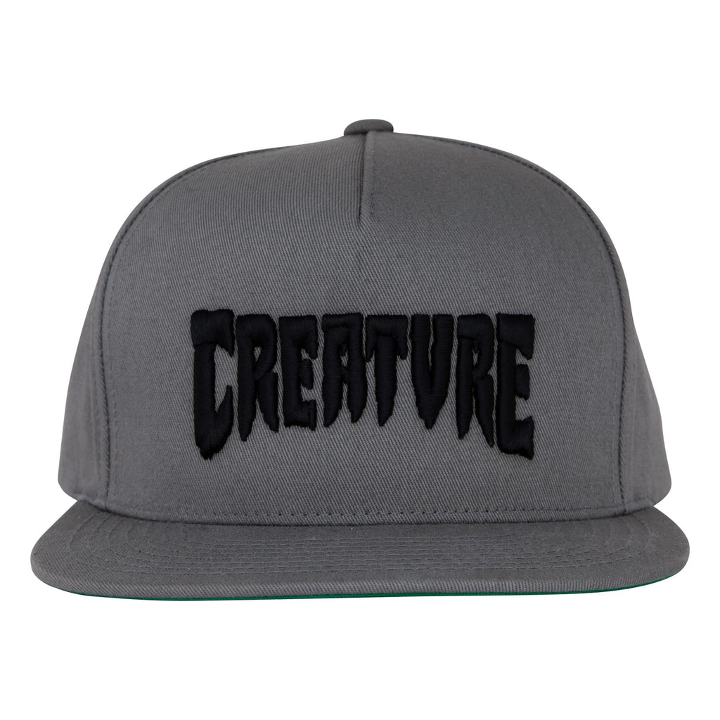 Creature Mono Logo Snapback Structured Hat