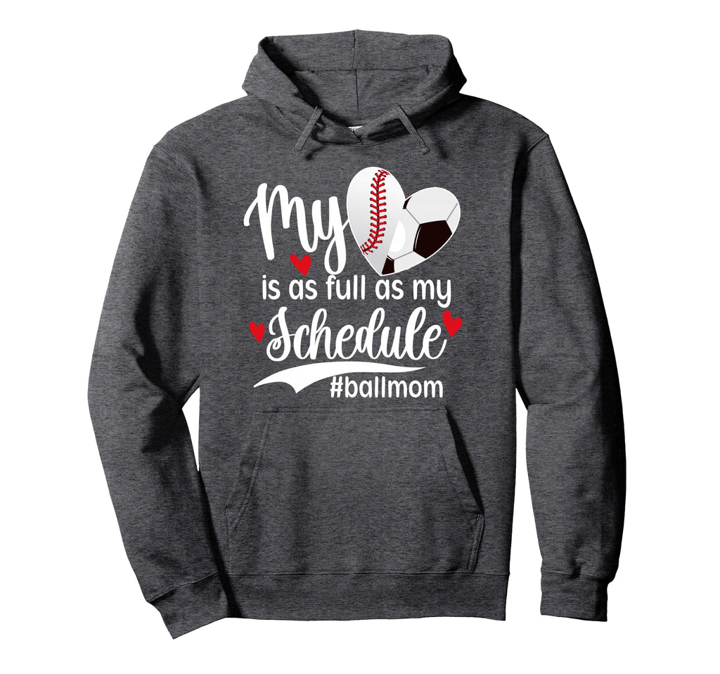 Ball Mom Proud Baseball Soccer Mom Hoodie - Custom Art Print Men Women
