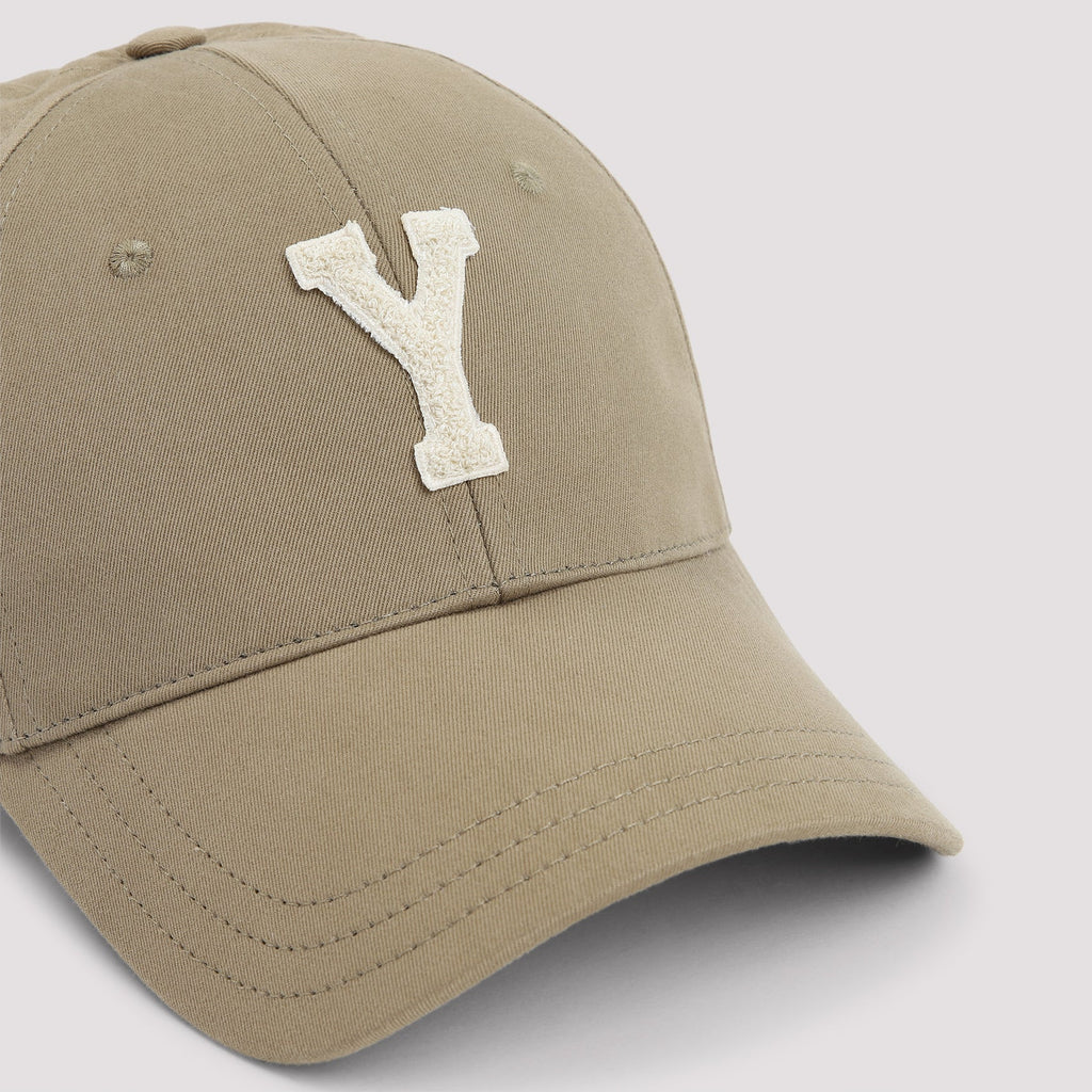 SAINT LAURENT Cotton Baseball Cap for Men - FW25 Collection