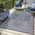 Keen Home Design Terrace Outdoor Area Rug - 12x15 Washable Indoor/Outdoor Rug for Patio, Kitchen, Balcony, Beach, Garden, Deck and Porch, Size: 12'x15'