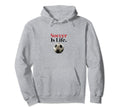 Soccer Is Life Soccer Fans Related Hoodie - Fun Novelty Design Unisex