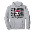 Soccer Mom Soccer Mama Coquette Bow My Hoodie - Streetwear Style Unisex