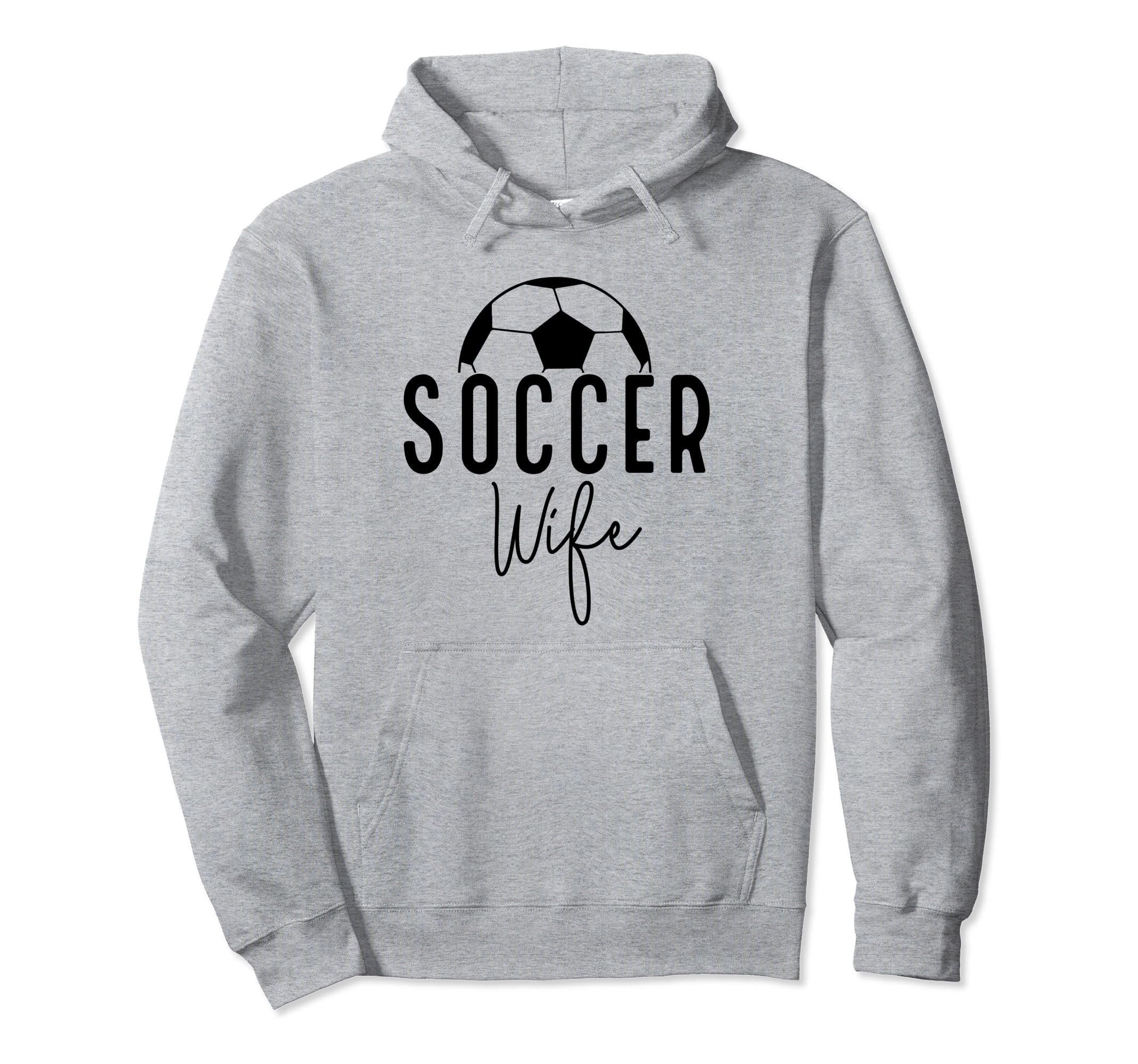Soccer Wife Mom Player Coach Game Day Hoodie - Streetwear Style Unisex
