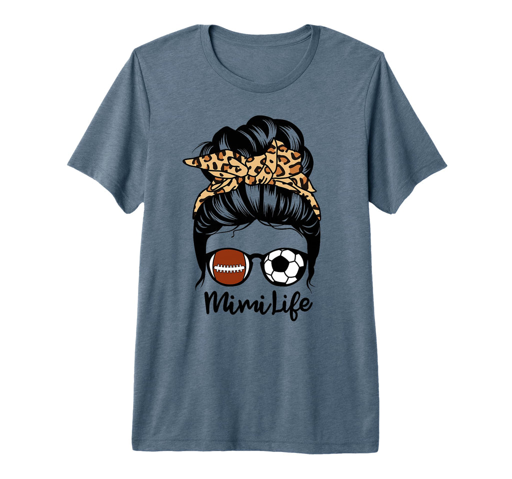 Mimi Life Messy Bun Hair Funny T-Shirt - Streetwear Style for Adults