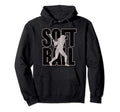 Softball Batter Great Gift Teens Hoodie - Fun Novelty Design Men Women