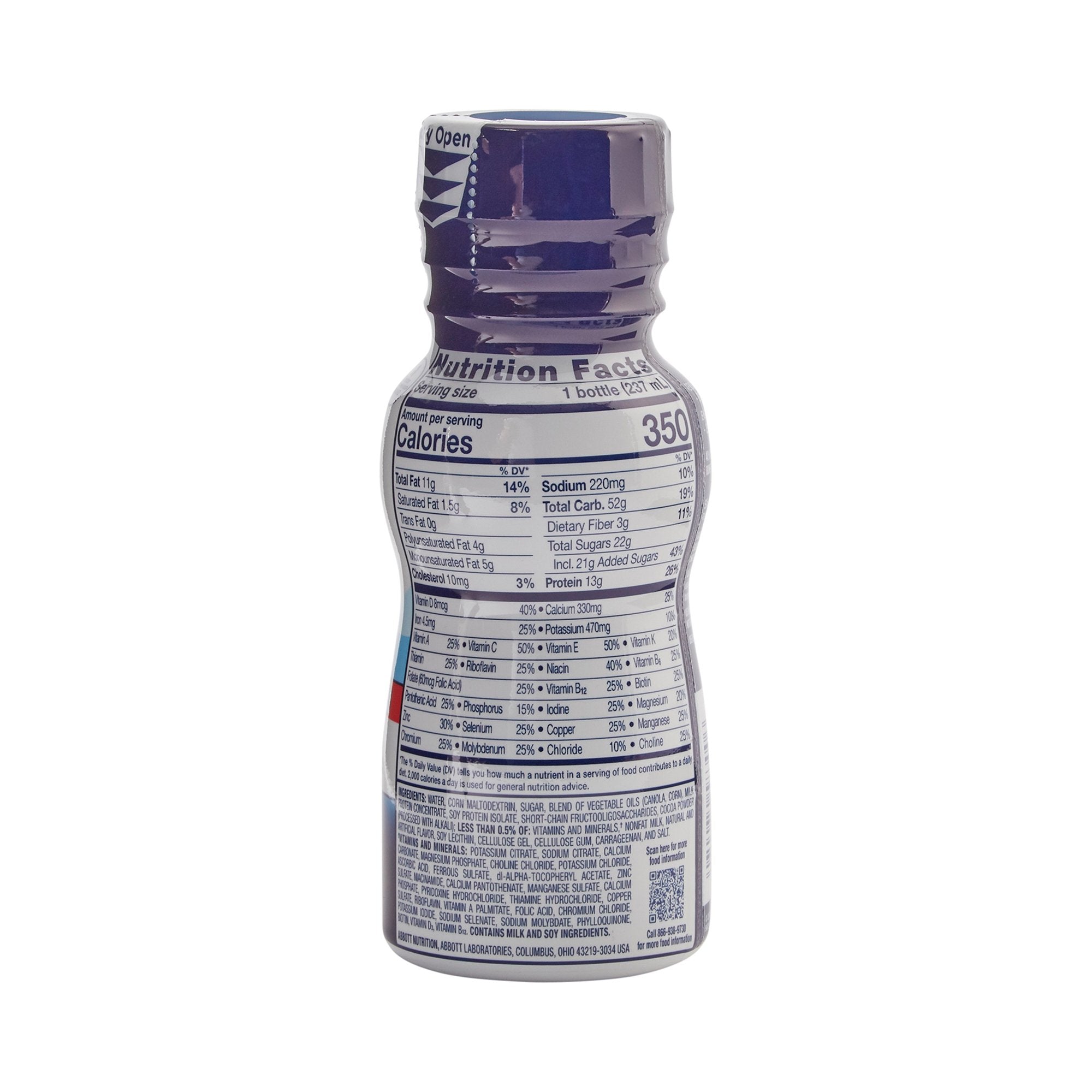 Ensure® Plus Therapeutic Nutrition, Chocolate, 8-ounce bottle 58299