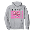 Be Goals Soccer Coquette Bow Hoodie - Minimalist Print Unisex