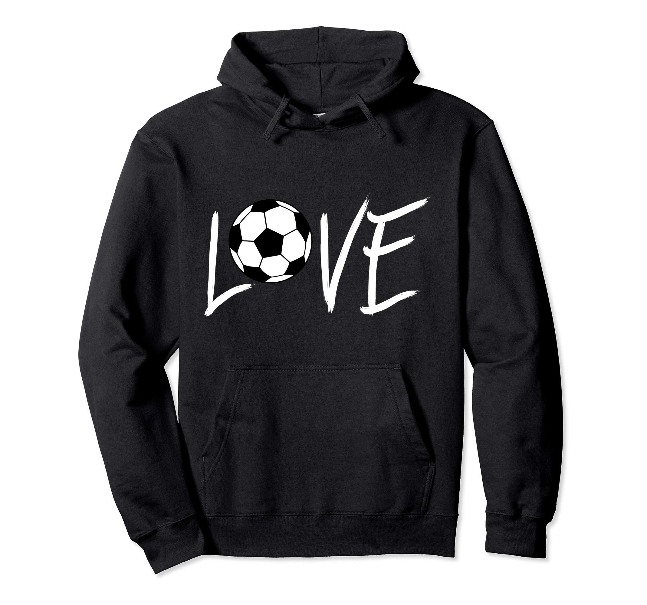 Love Soccer Ball Mom Mother Birthday Hoodie - Streetwear Style Men Women