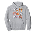 Coquette Fall Soccer Autumn Bow Pumpkin Hoodie - Fun Novelty Design Unisex