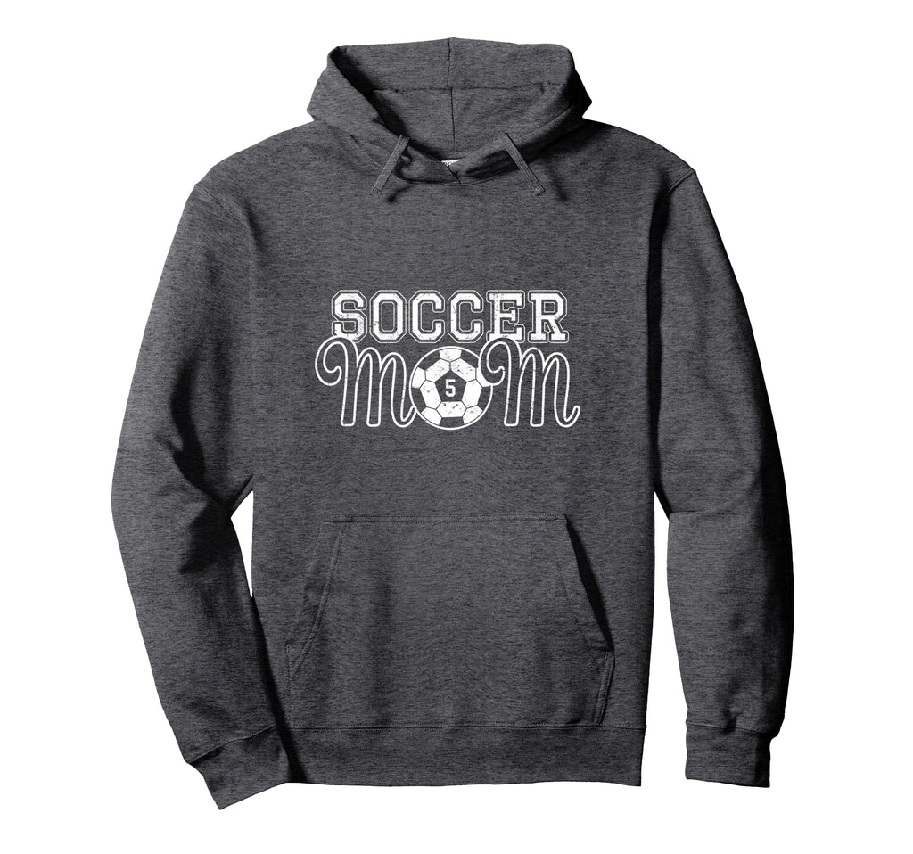 Number 5 Soccer Mom Mothers Day 5 Hoodie - Aesthetic Graphic Men Women