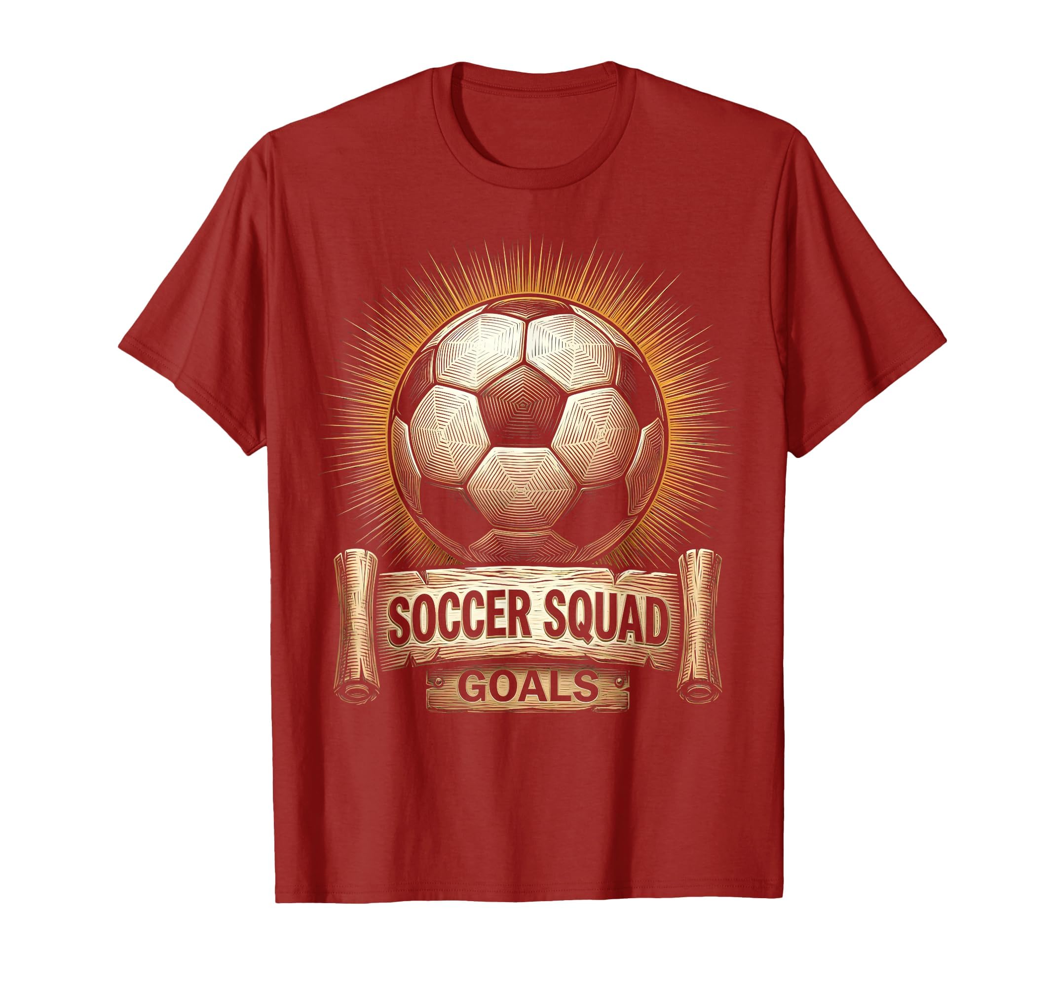 Soccer Squad Goals T-Shirt - Custom Art Print Men Women