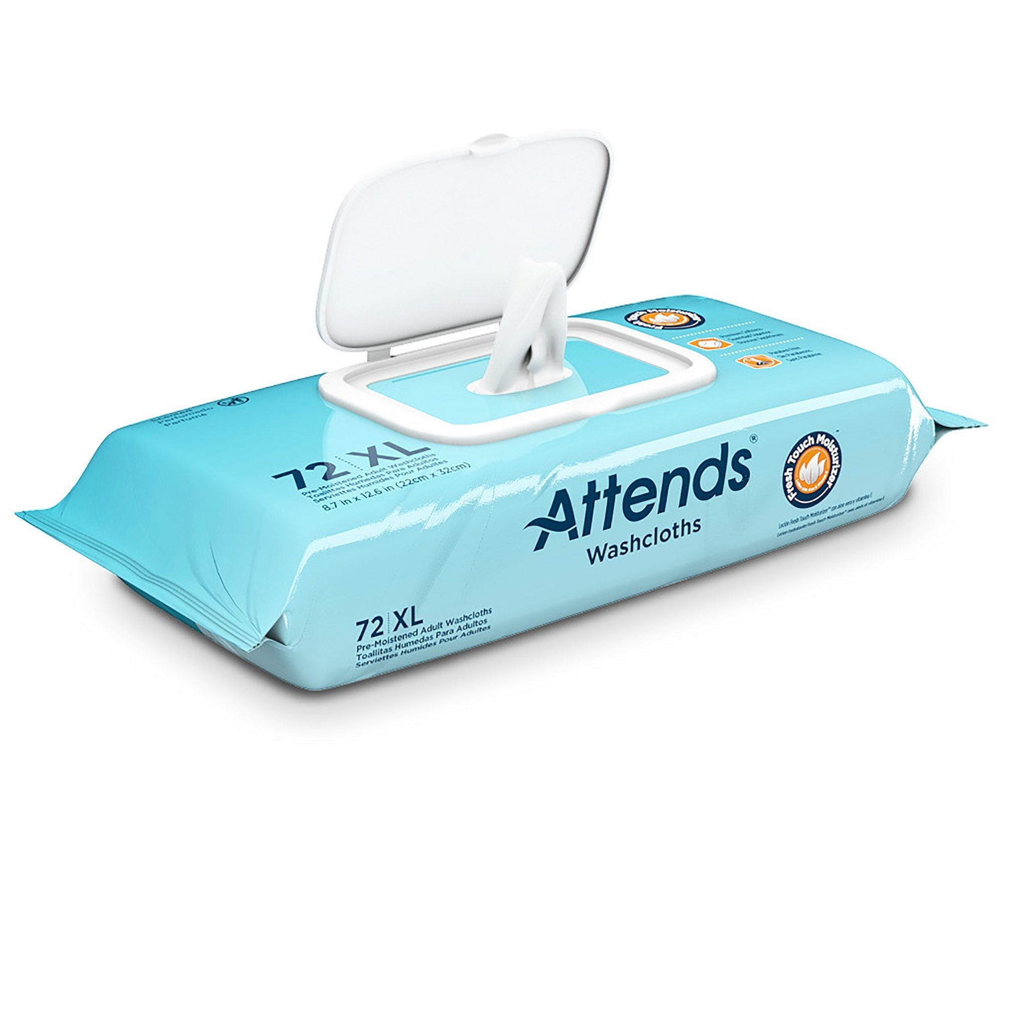 Attends® Scented Personal Cleansing Wipes with Aloe and Vitamin E WCCP1000