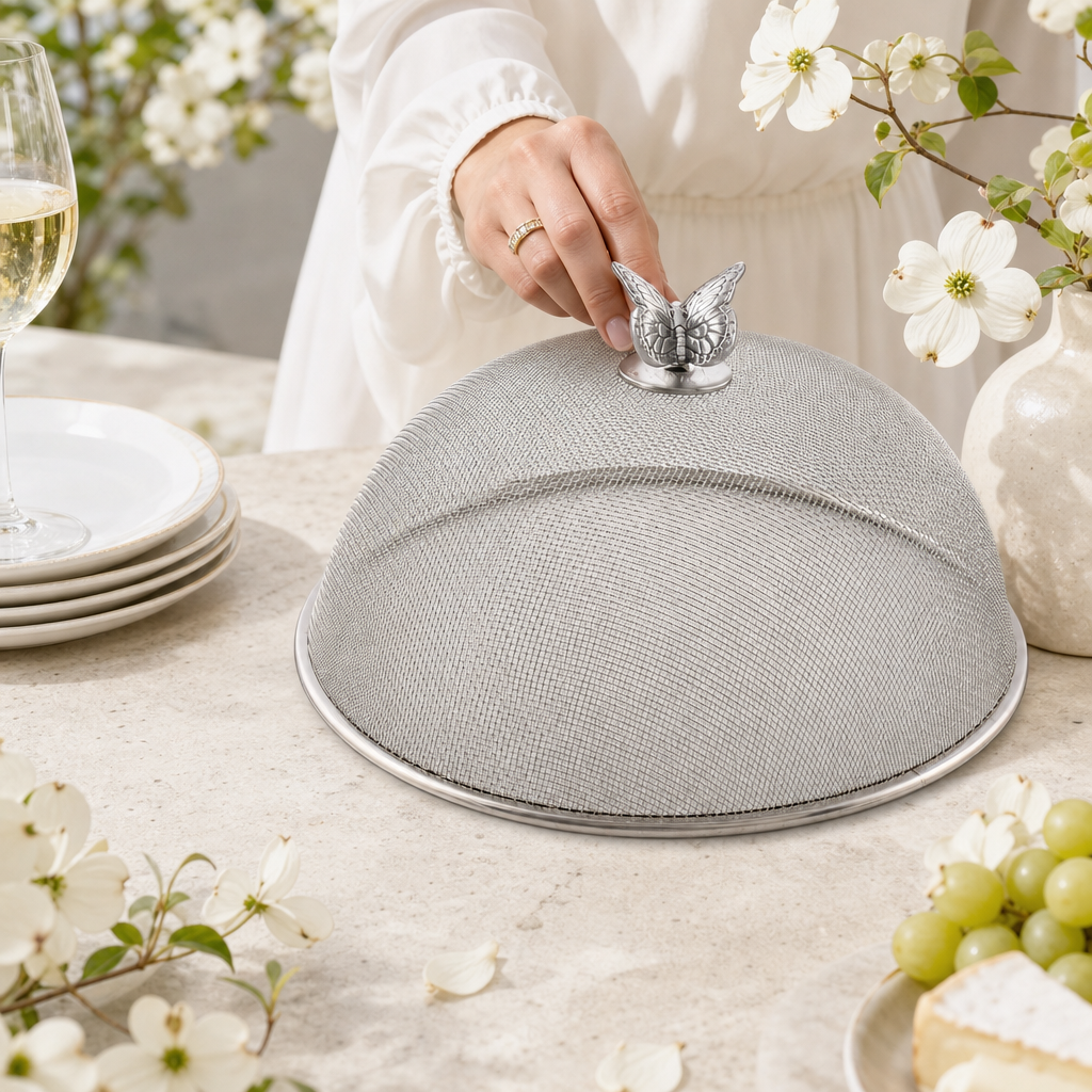 Butterfly Stainless Mesh Picnic Cover