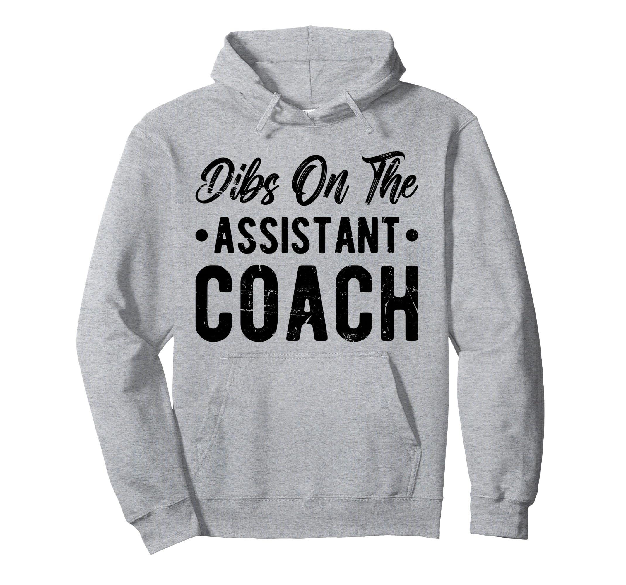 Dibs Assistant Coach Assistant Coaching Hoodie - Minimalist Print Unisex