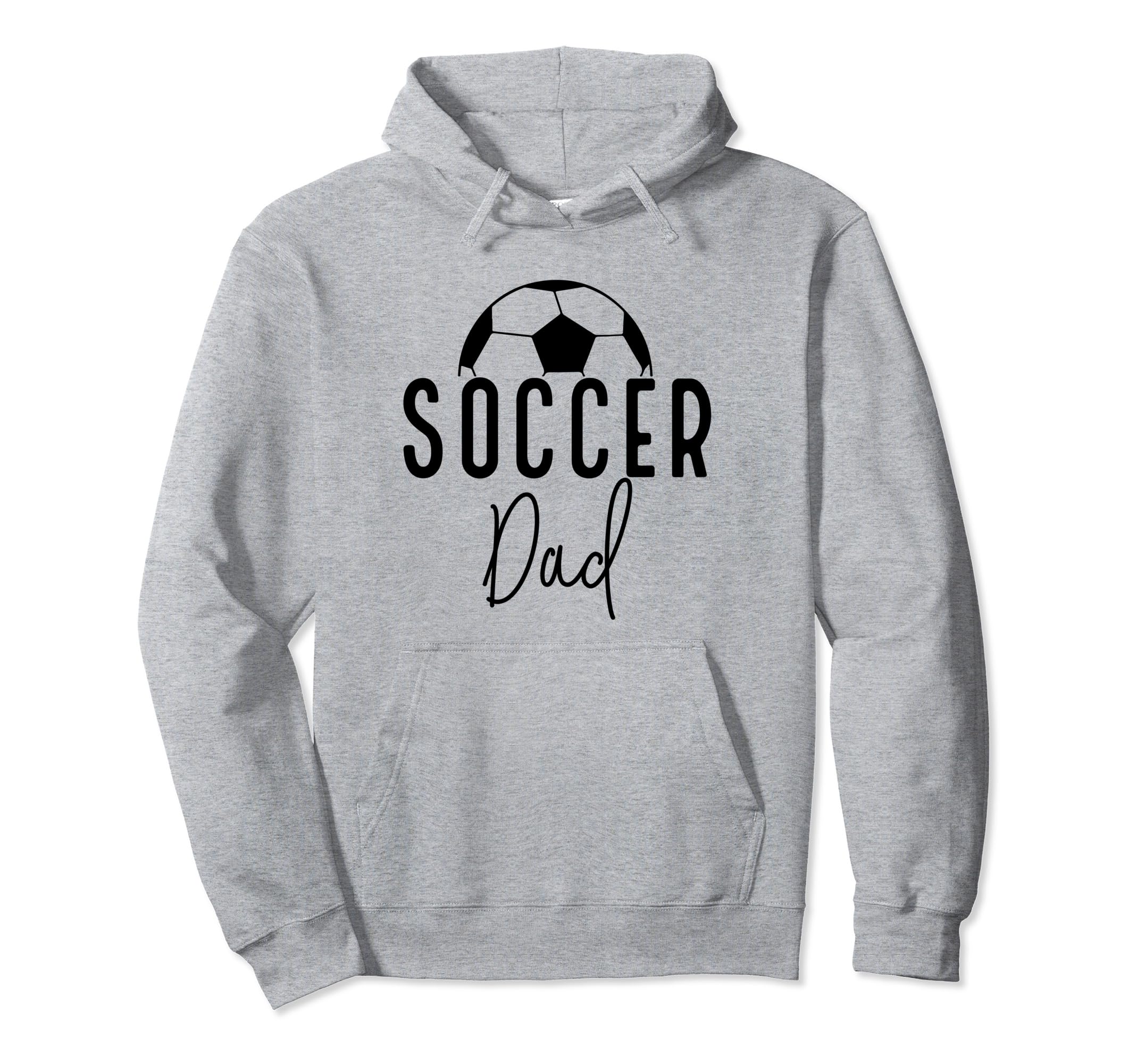 Soccer Dad Daddy Player Coach Fan Game Hoodie - Graphic Print for Adults