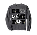 Soccer Game Day Bow And Heart Soccer Sweatshirt - Unique Graphic Men Women