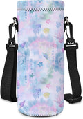 AUPET Water Bottle Bag Carrier,24oz/32oz Insulated Neoprene bottle Sling Holder Case Pouch Cover for 1000ML/750ML Bottles with Shoulder Strap for walking