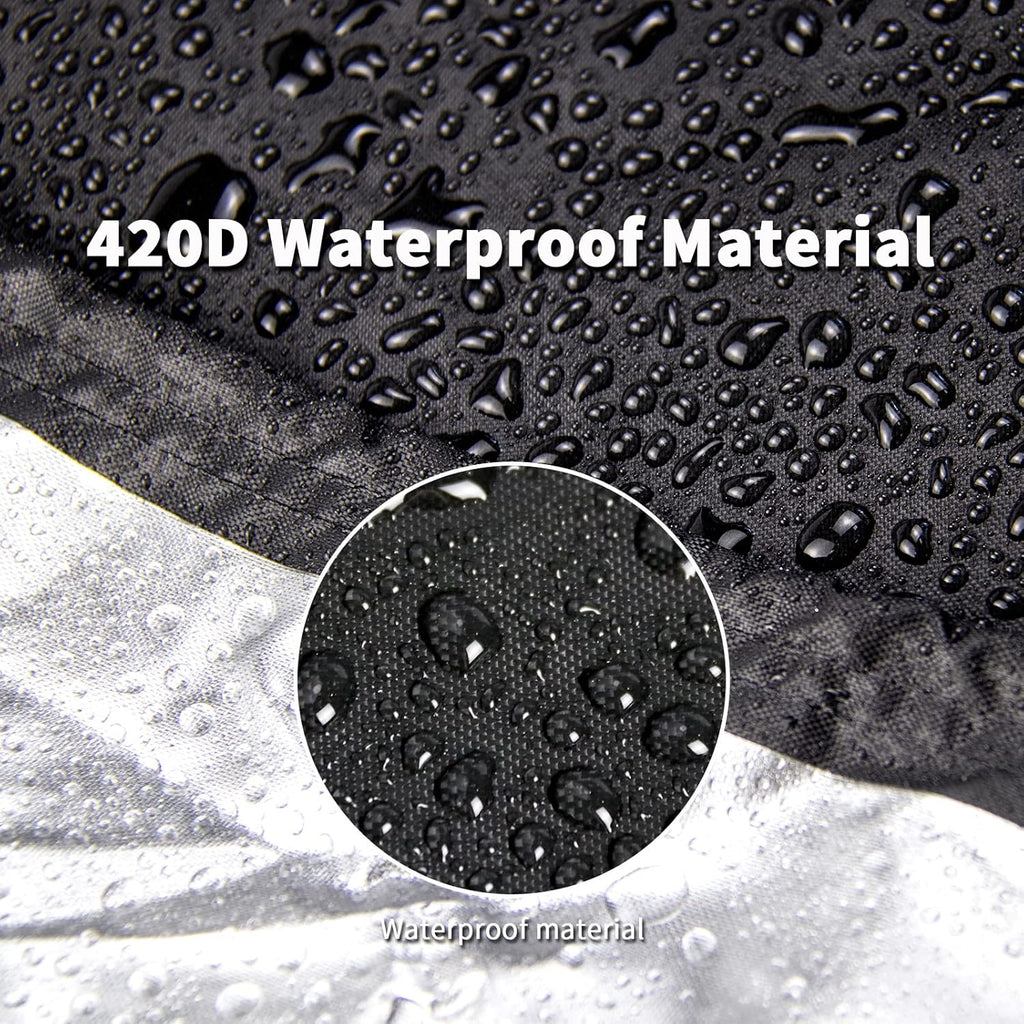 Personalized Outdoor Cover for Griddle Grill, Waterproof& Dustproof Cover for Protecting Patio Outdoor Grill, Customized Size,Black