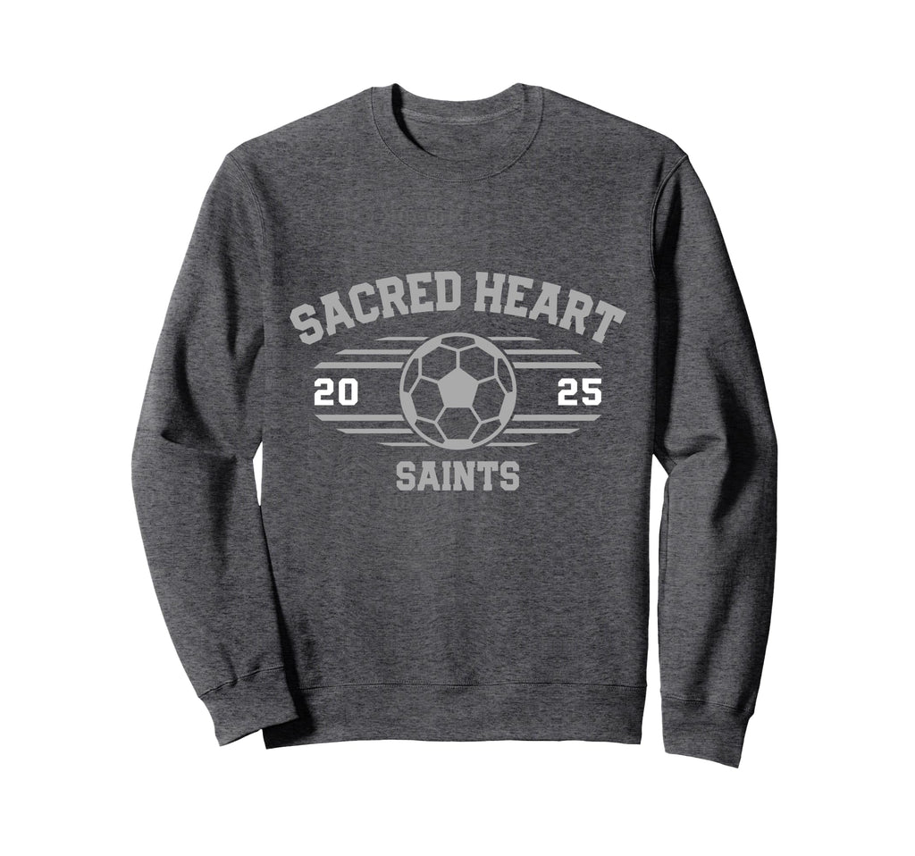 Sacred Heart Saints Soccer Ball Sweatshirt - Fun Novelty Design Men Women