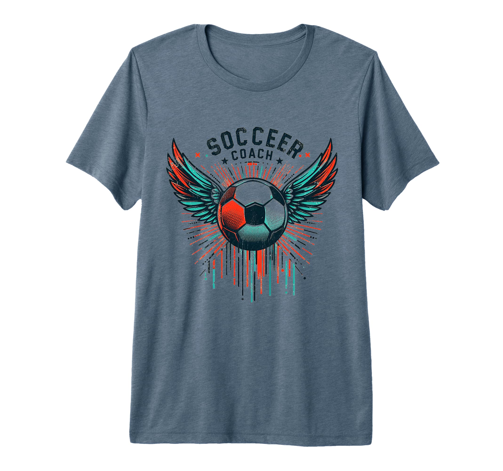 Soccer Coach Training Coaching Football T-Shirt - Minimalist Print Unisex