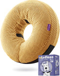 Inflatable Dog Cone Collar - Dog Neck Donut Cone Collar Alternative After Surgery - Soft Cone for Large Medium Small Dogs Cats - Alternative Recovery E Collar (Yello, L)