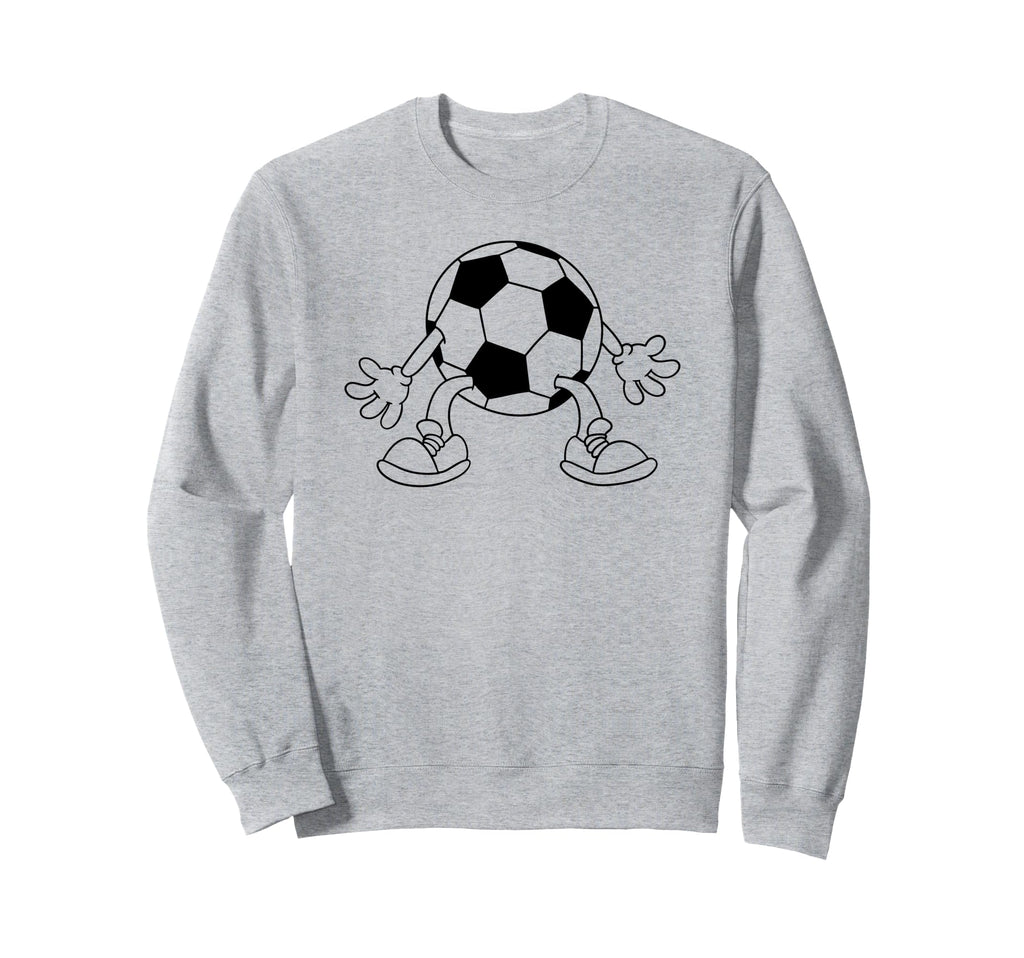 Soccer Goalie Funny Soccer Sports Sweatshirt - Minimalist Print Unisex