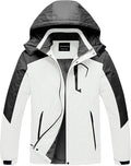 CREATMO US Men's Mountain Waterproof Ski Jacket - Windproof Snowboarding Warm Winter Coat Raincoat
