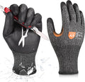 Donfri A9 Cut Resistant Work Gloves for Men - Steel + HPPE Hybrid Safety Gloves for Men, ANSI Cut Level 9 Protection Flexible for Metal Glass Wood Construction Fishing