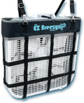 Southwestern Equine EZ Breezy Box Fan Holder, Horse Stall Classic Fan Bag, Stable Supplies, Horse Fan (Black)