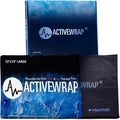 Ice Pack for Injuries Reusable, Hot Cold Packs for Pain Relief, First Aid & Injury Recovery. Individual Pack Cover Included for use in ActiveWrap Hip, Knee or Back Ice Wraps Lg, 10 x 10 inches