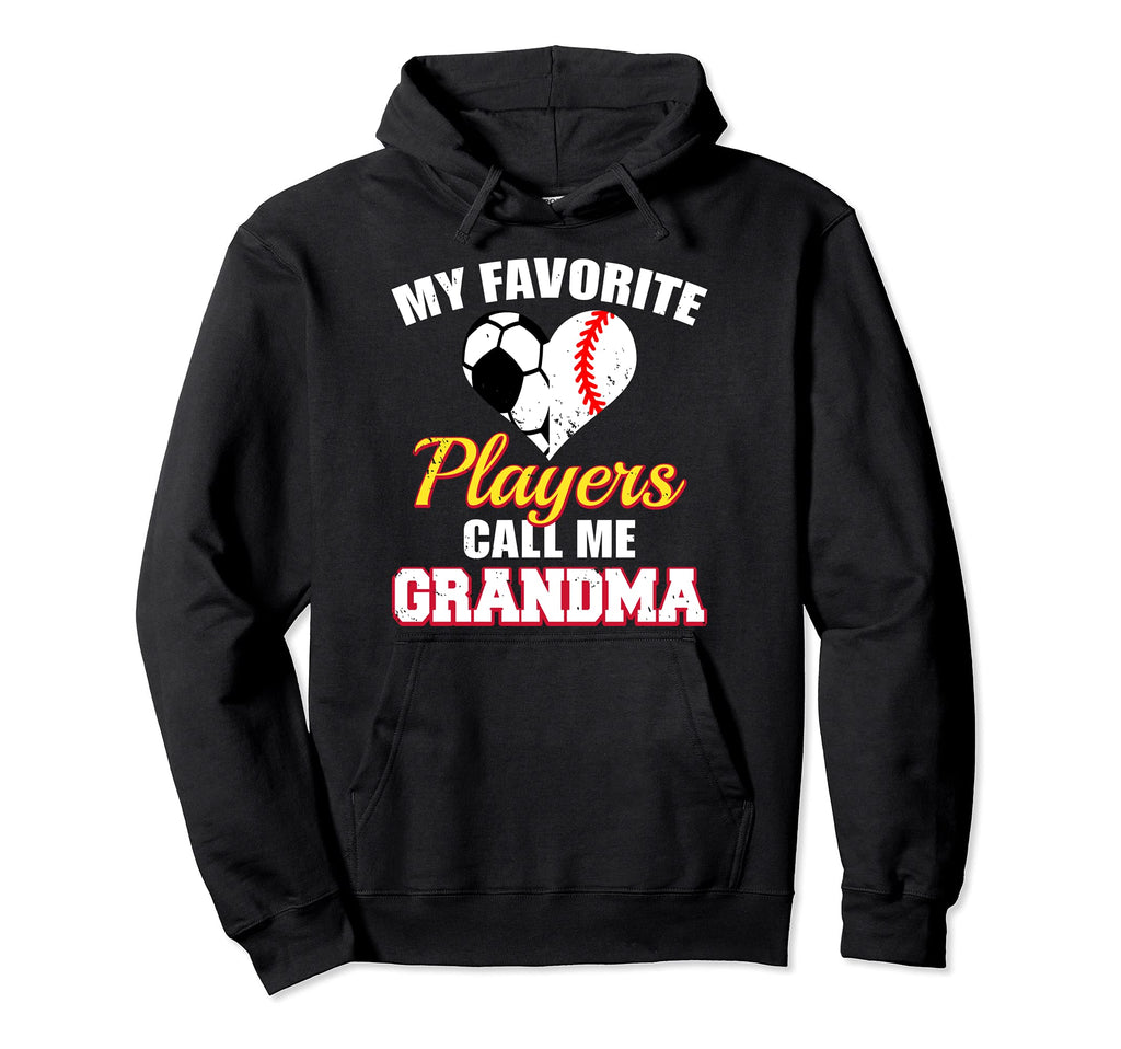 My Favorite Soccer Baseball Players Hoodie - Trendy Graphic for Adults