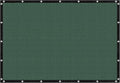 VICLLAX Shade Fabric Sun Shade Cloth with Every 2 FT Grommets for Patio Garden Pergola Cover Canopy 7x11 FT, Dark Green