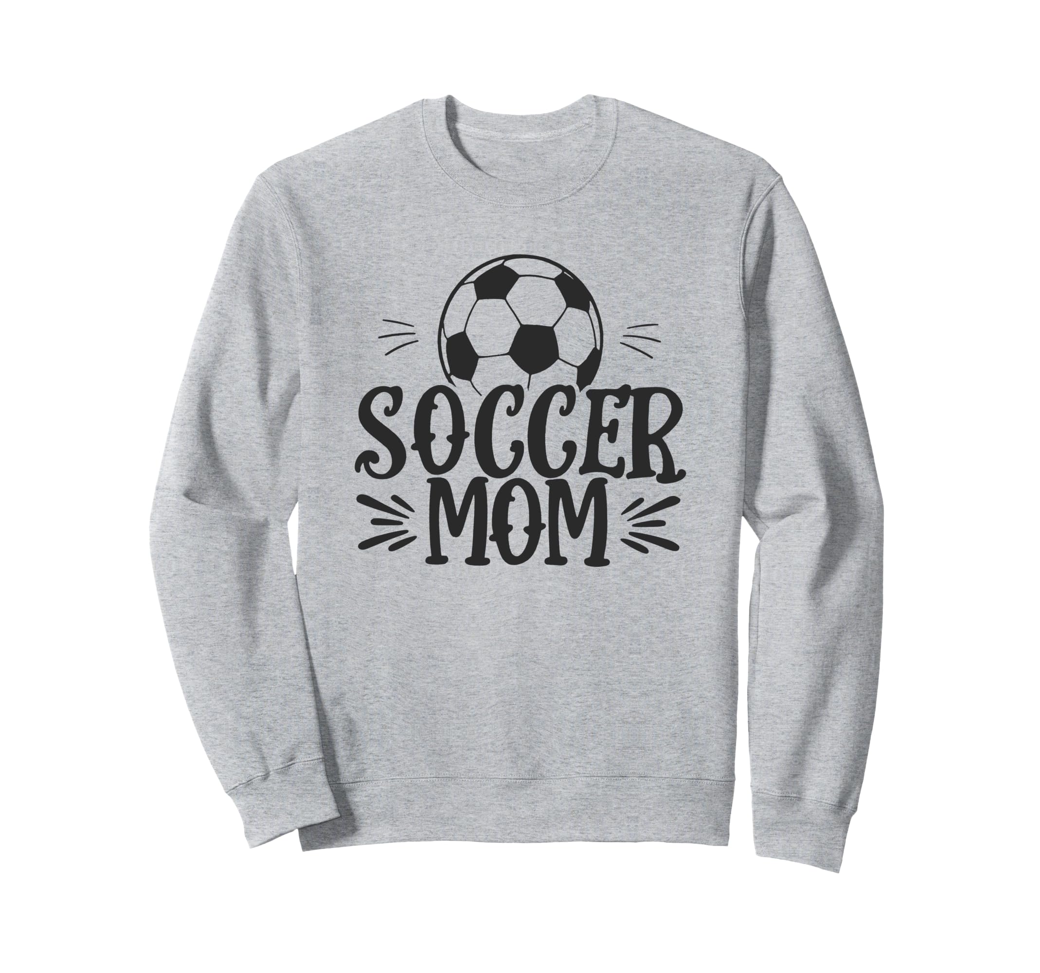 Soccer Mom Squad Gifts Sweatshirt - Graphic Print for Adults