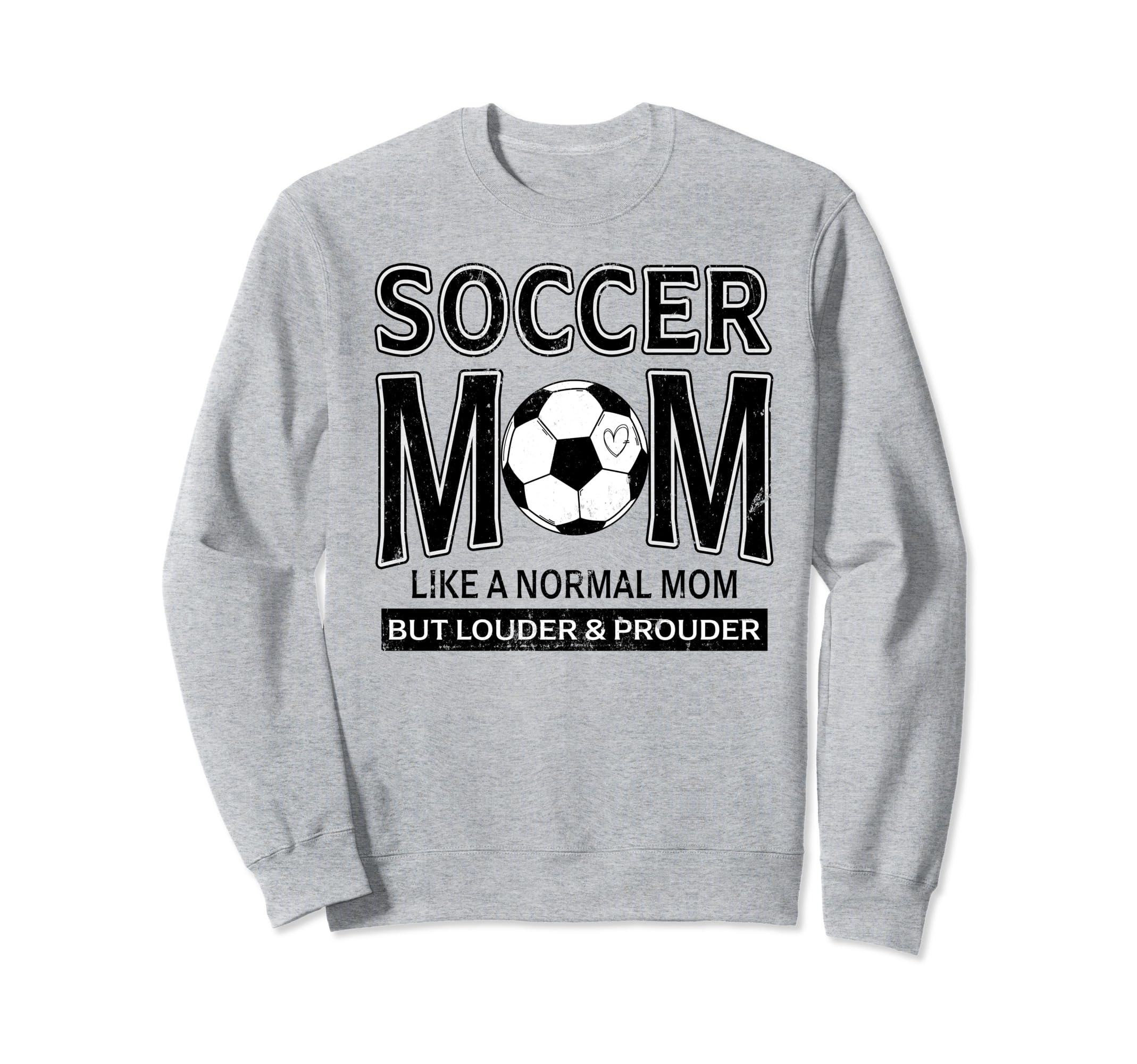 Soccer Mom Funny Not Like Normal Sweatshirt - Minimalist Print for Adults
