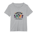 Soccer Sister Squad Team Spirit Sporty T-Shirt - Graphic Print Unisex