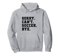Funny Soccer Coach Voice Soccer Mom Hoodie - Graphic Print for Adults