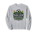 Worlds Best Soccer Grandma Sweatshirt - Custom Art Print for Adults