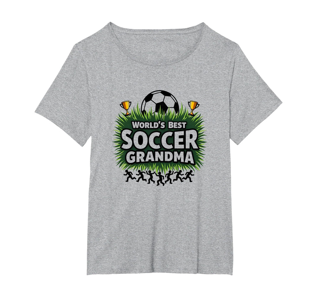 Worlds Best Soccer Grandma Champion T-Shirt - Streetwear Style for Adults