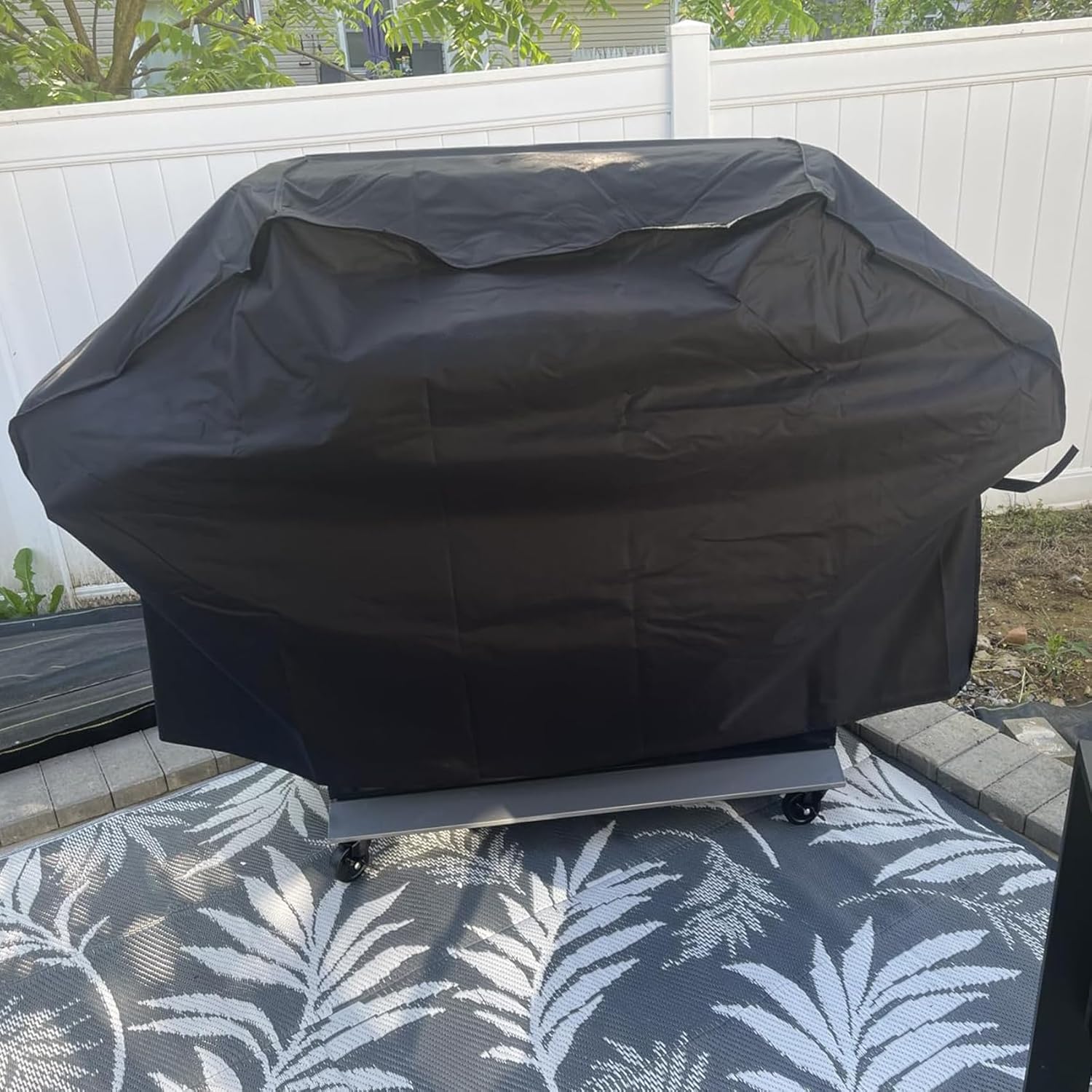 Grill Cover for Royal Gourmet Grill SG6002 ZH3002 GA5403 GA6402 CC2036F, 60 inch CR6412 Heavy Duty Waterproof UV Resistant Cover, Outdoor Barbeque Grill Accessories