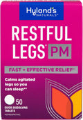 Hyland's Homeopathic Restful Legs PM: Relief for Restless Legs at Night (50 Tablets)