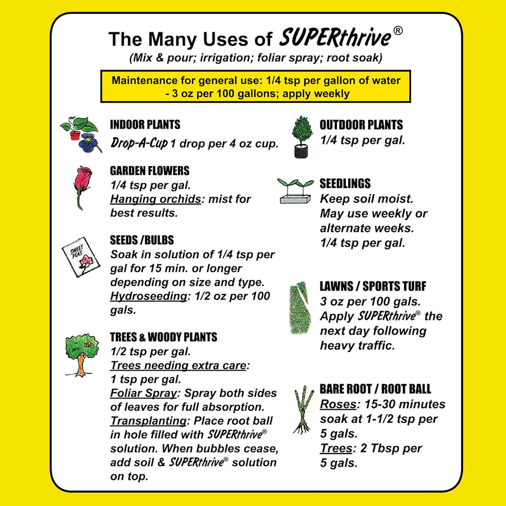 SUPERthrive Plant Vitamin Solution, 1 Pint