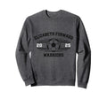 Elizabeth Forward Warriors Soccer Sweatshirt - Minimalist Print Unisex