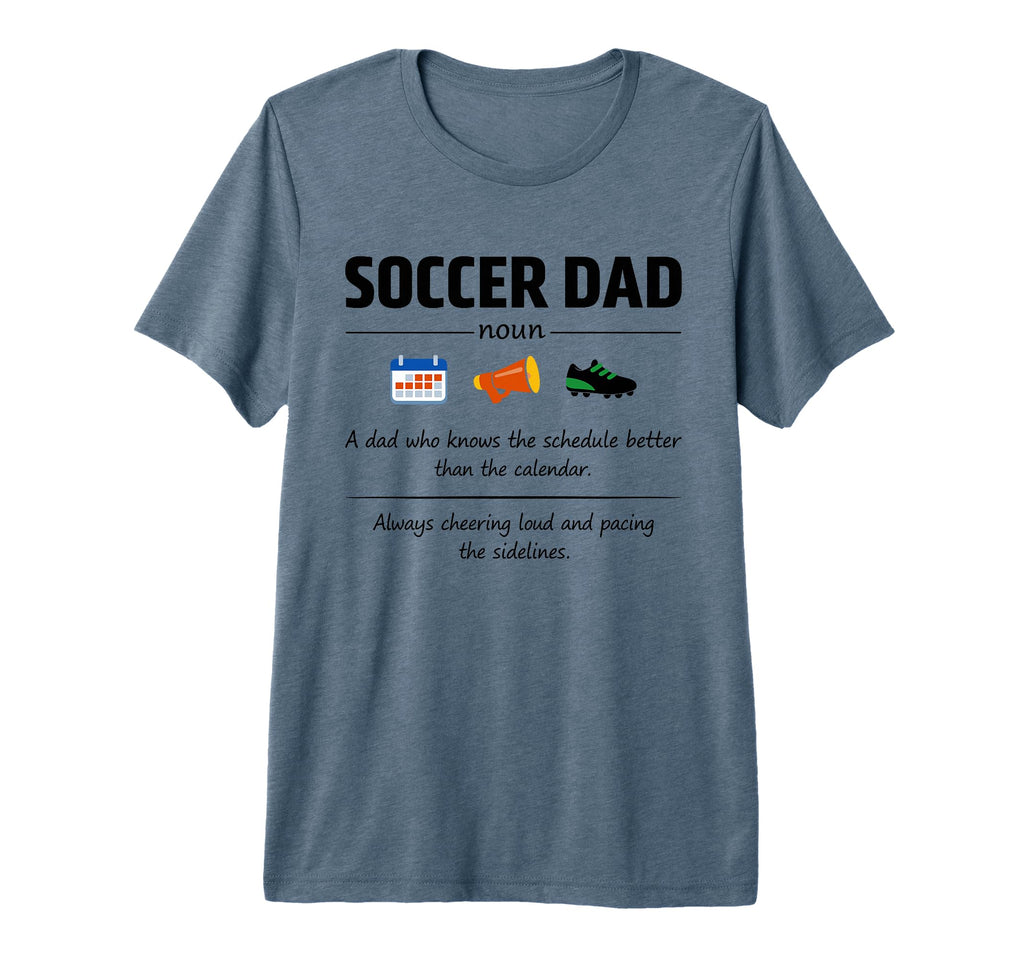 Soccer Dad Definition Gifts Fathers T-Shirt - Aesthetic Graphic for Adults