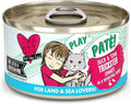 Weruva B.F.F. Play - Best Feline Friend Paté Lovers, Aw Yeah!, Duck & Tuna Trickster with Duck & Tuna, 2.8oz Can (Pack of 12)
