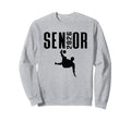 Senior 2026 Soccer Silhouette Class Sweatshirt - Fun Novelty Design Unisex