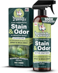 Enzyme Cleaner for Cat Urine | Cat Pee Odor Eliminator & Stain Remover | Dog Urine Carpet Spray | Multi-Surface Cat Urine Destroyer | Pet Odor Neutralizer (24oz)